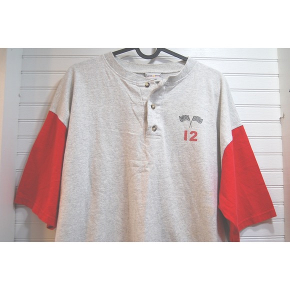 Vintage Racing t-shirt Men's XL Kevin Ramey 12 Baseball Cotton Deluxe Anvil Tee - Picture 2 of 7